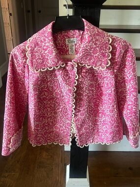 Lilly Pulitzer ‘Aveline’ cropped jacket/ blazer.  Size Small